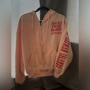 Women’s graphic zip up